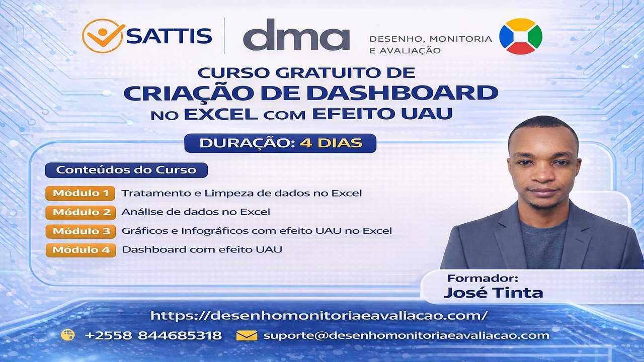 DASHBOARDS NO EXCEL COM EFEITO UAU
